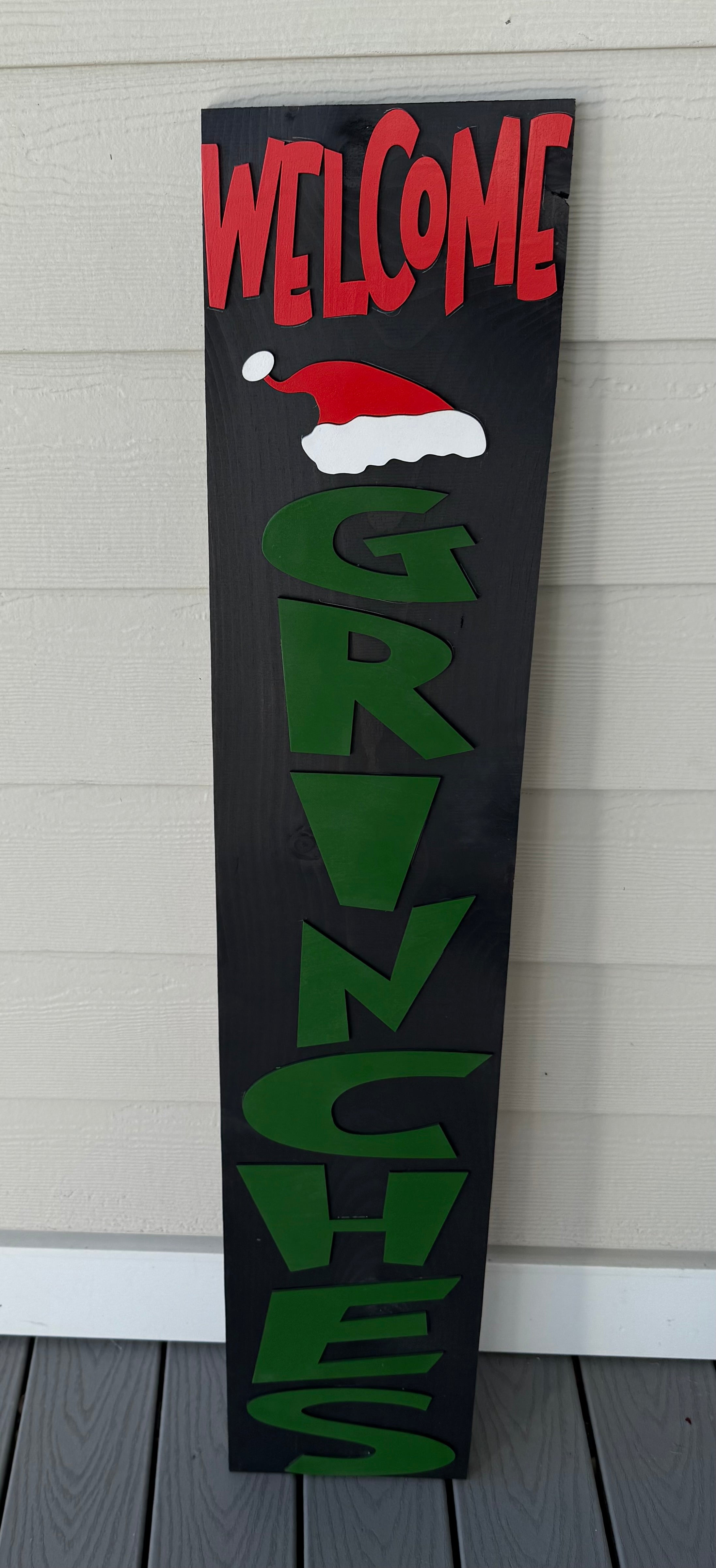 MVM Merry Grinches| Porch Leaner