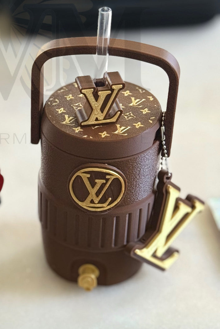 LV Inspired Can Cooler Set