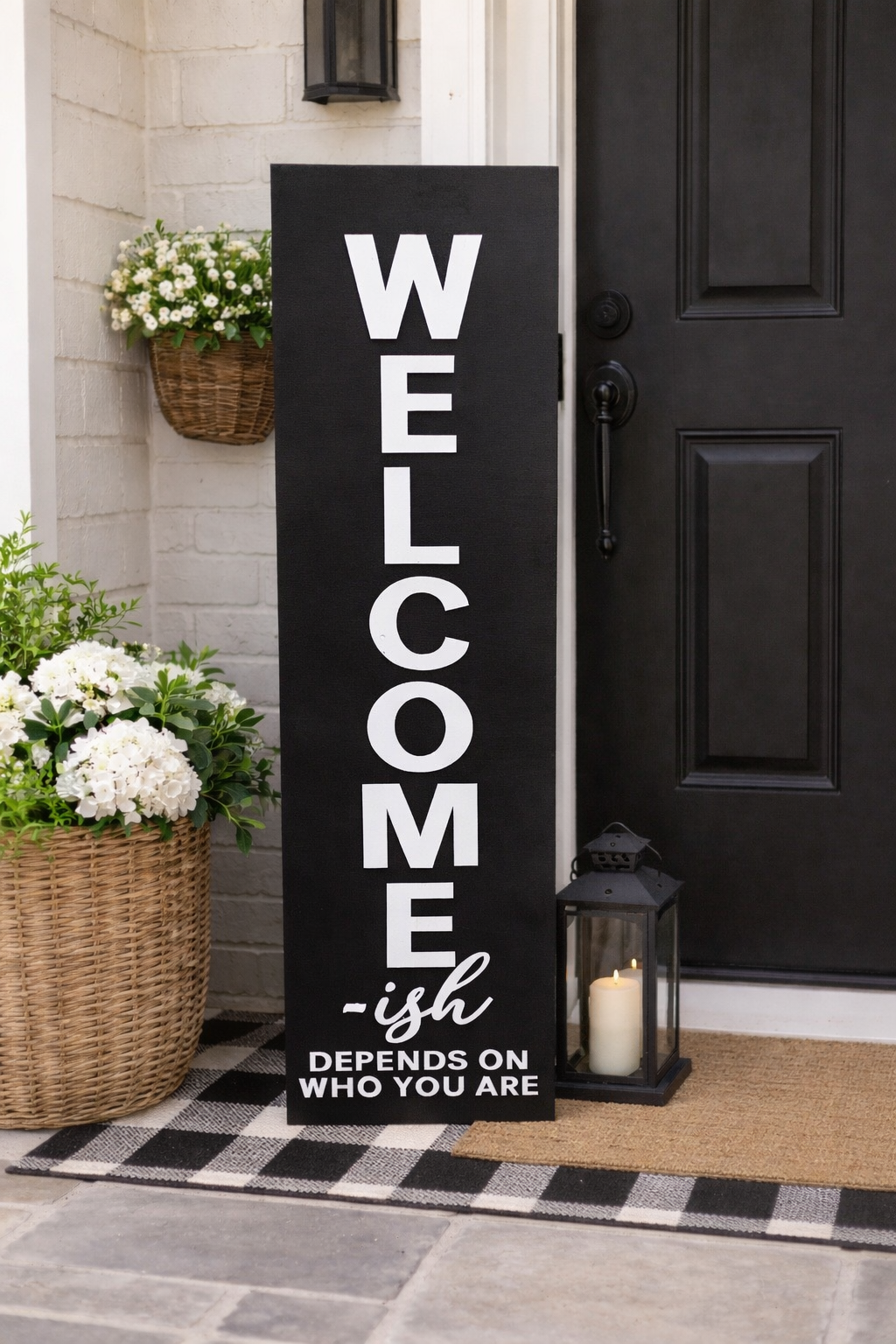 MVM Welcomish  | Porch Leaner