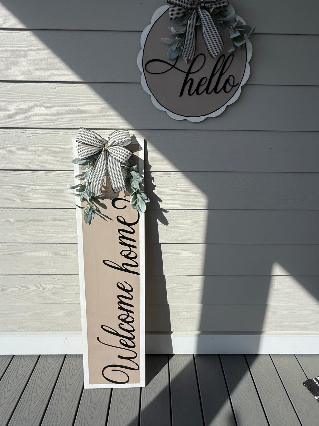 Let’s Stay Neutral- Door Hanger and Leaner