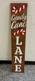 MVM Candy Cane Lane| Porch Leaner