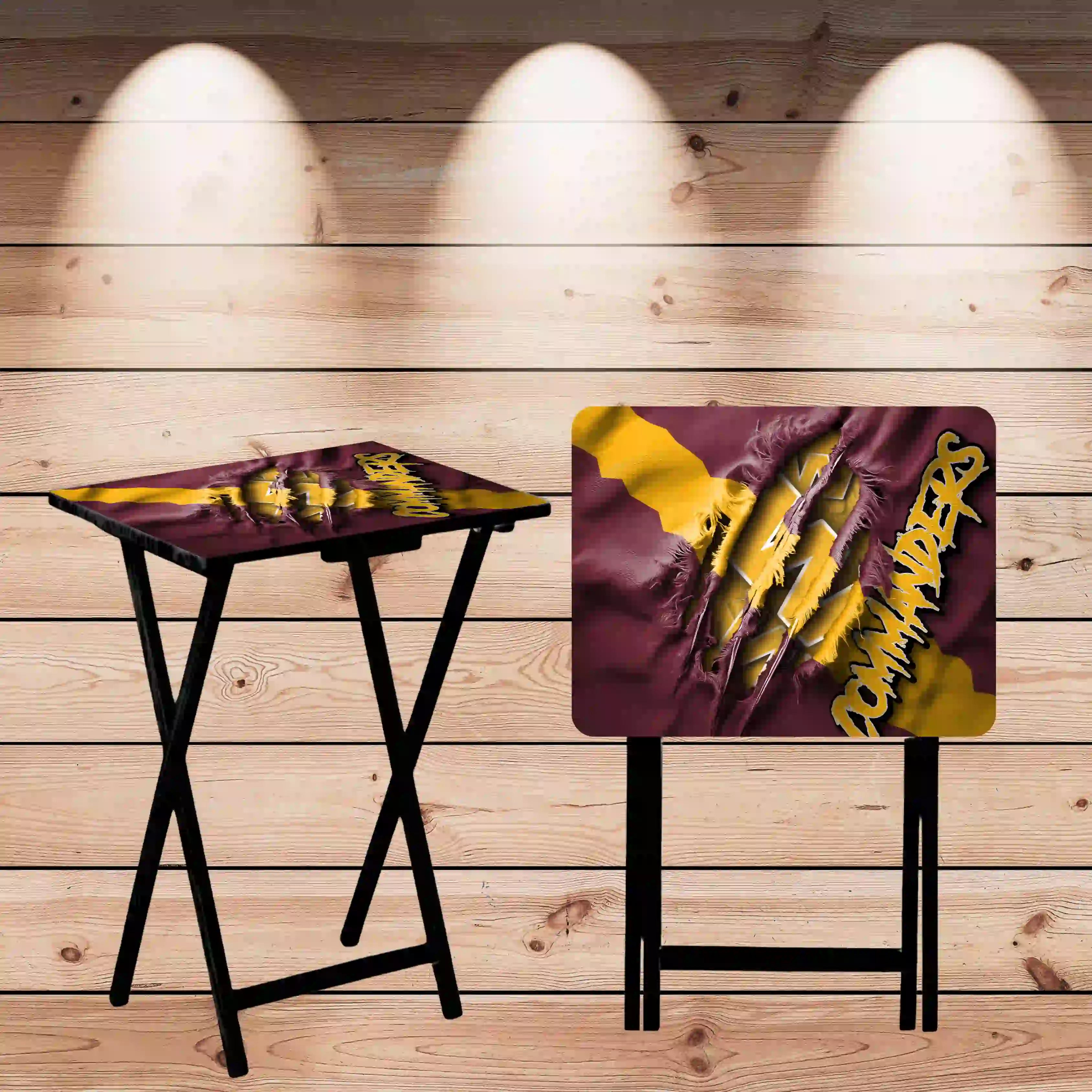 MVM Commanders Ripped Tray Table