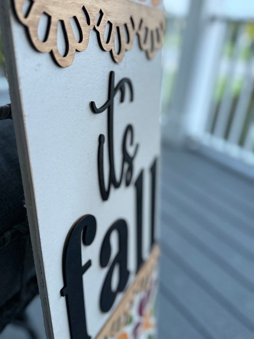 It’s Fall  | Porch Leaner