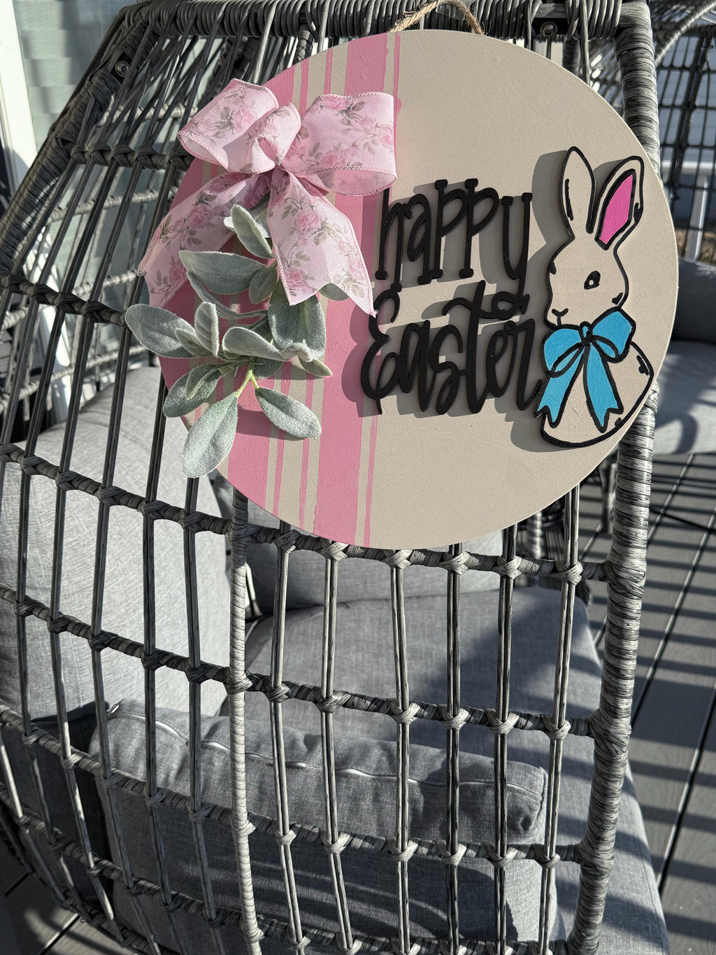 Hello Every Bunny - Door Hanger and Leaner