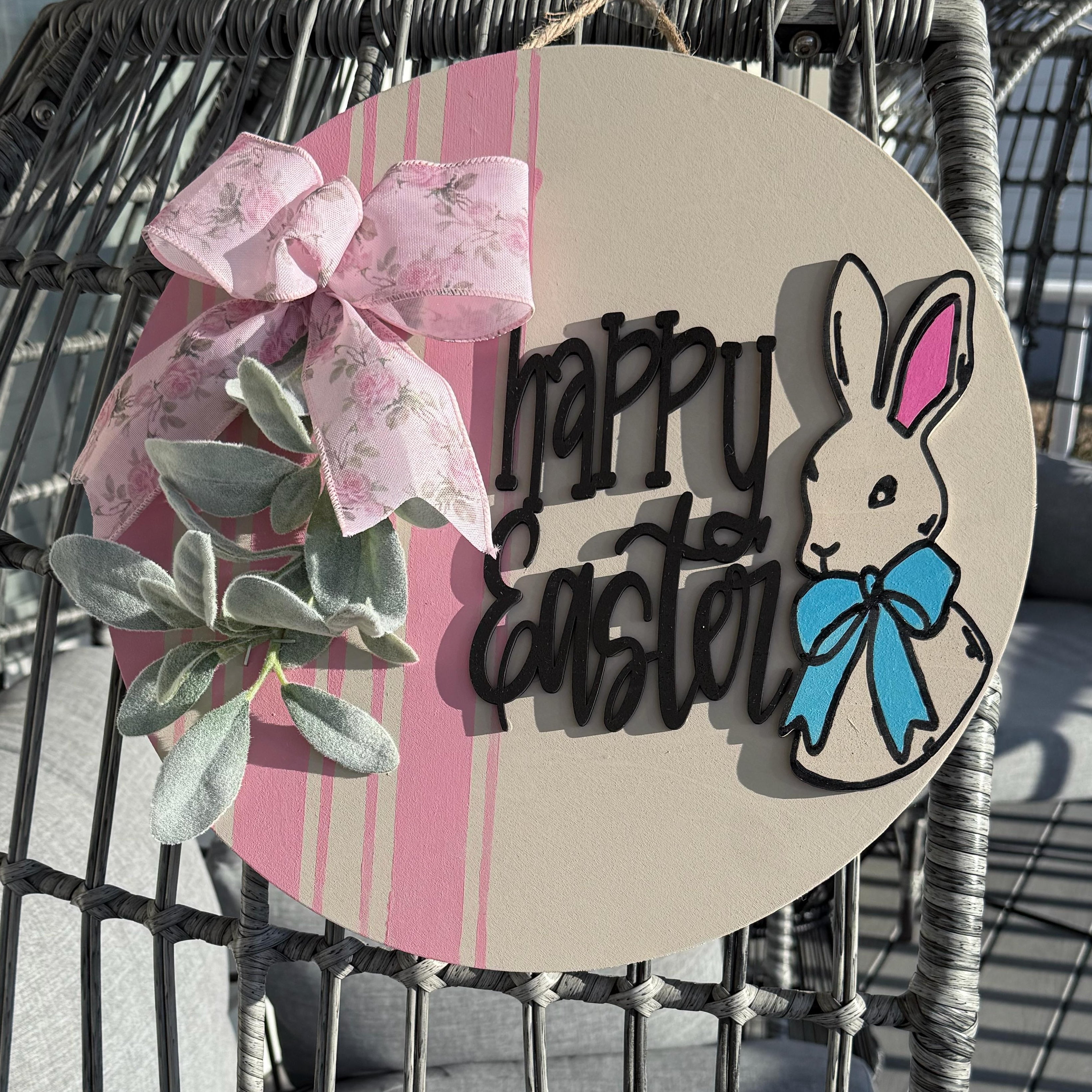 Hello Every Bunny - Door Hanger and Leaner