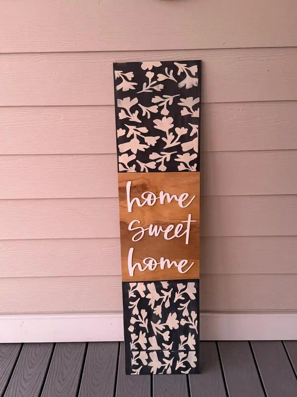Hi Home Sweet Home - Door Hanger and Leaner