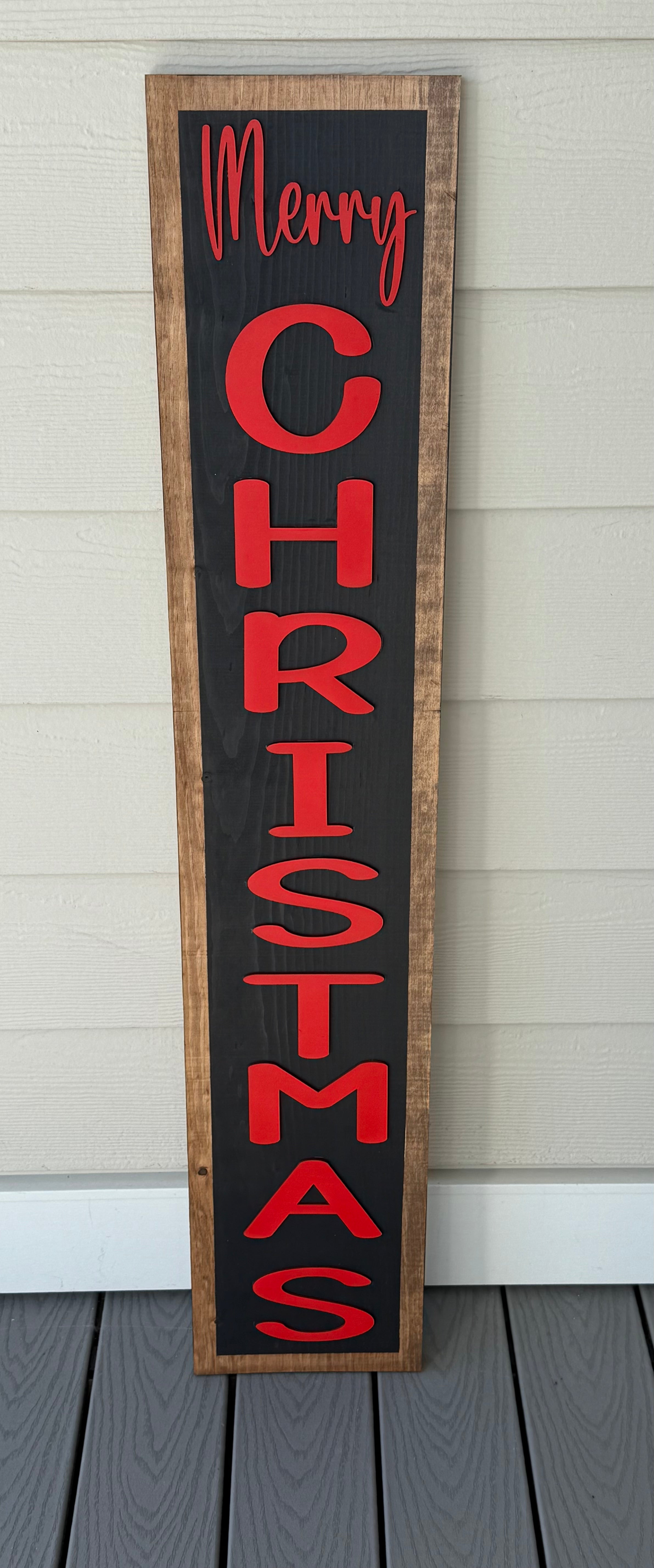 MVM Merry Christmas  | Porch Leaner