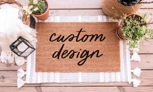 MVM Custom Doormat Indoor/Outdoor Mat | Welcome Mat | Rubber Backing