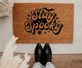 MVM Stay Spooky Indoor/Outdoor Mat | Halloween Doormat | Rubber Backing