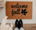 MVM Welcome Fall Indoor/Outdoor Mat | Fall Doormats | Rubber Backing