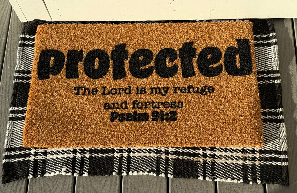 MVM Protected Psalms 91:2 Doormat