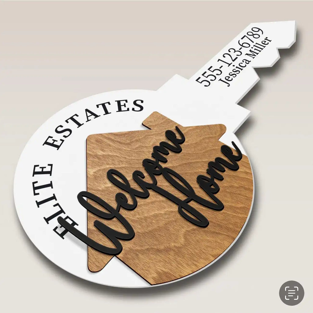 MVM Welcome Home Realtor Key Sign