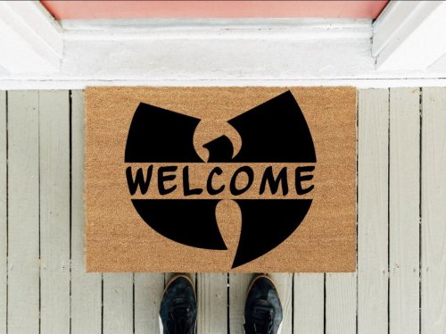 Welcome Doormat Indoor/Outdoor Mat | Funny Doormats | Rubber Backing