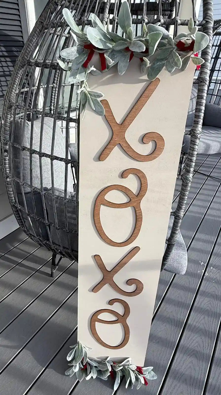 XOXO Love You - Door Hanger and Leaner