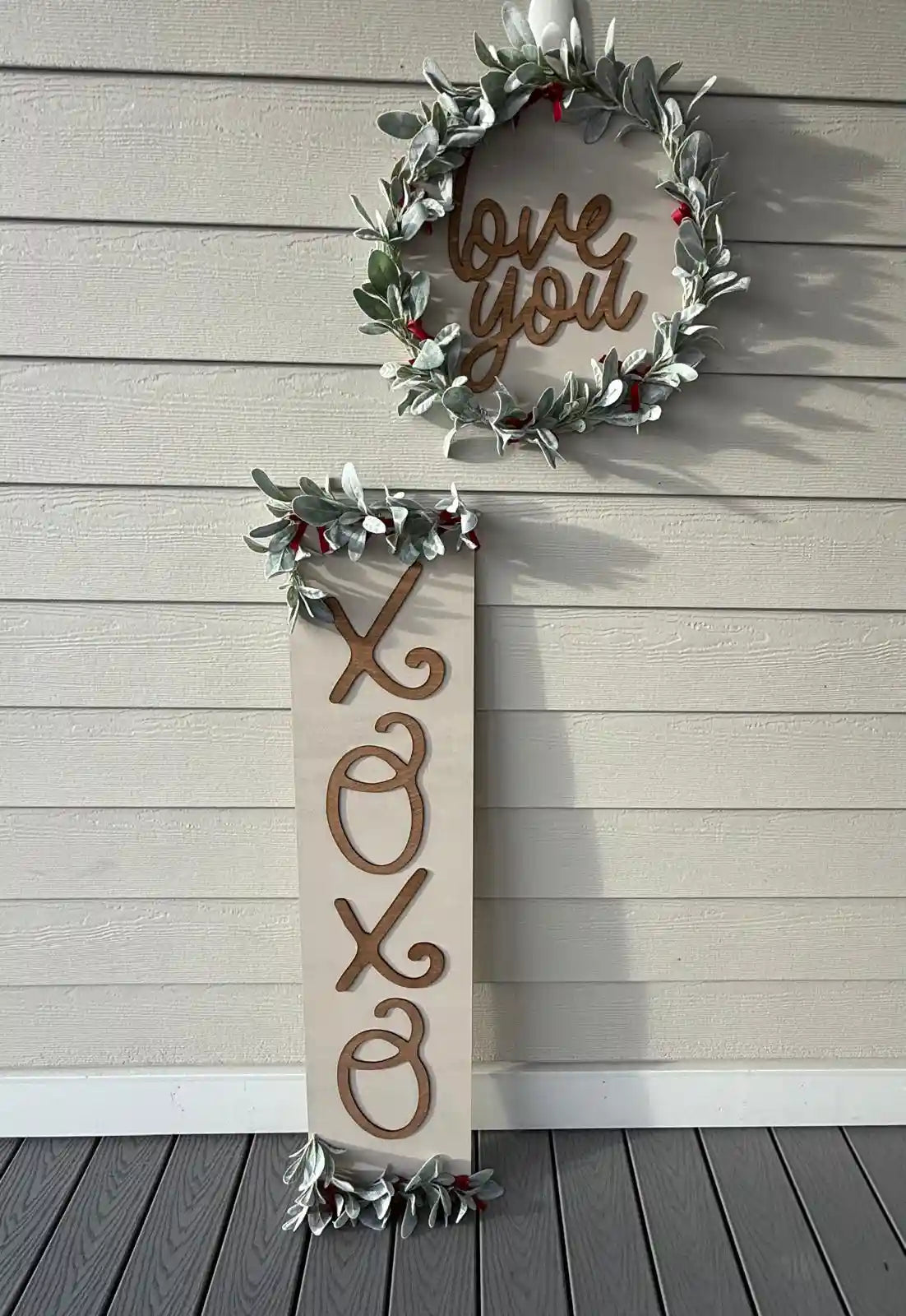 XOXO Love You - Door Hanger and Leaner